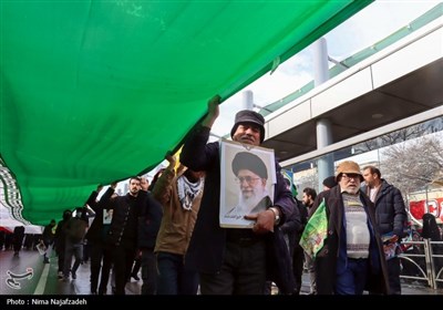 راهپیمایی 22 بهمن در مشهد