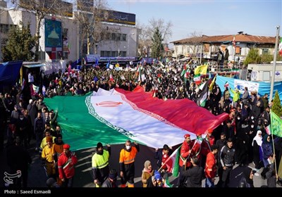 22 بهمن تماشایی مردم گرگان در جشن 46 سالگی انقلاب اسلامی