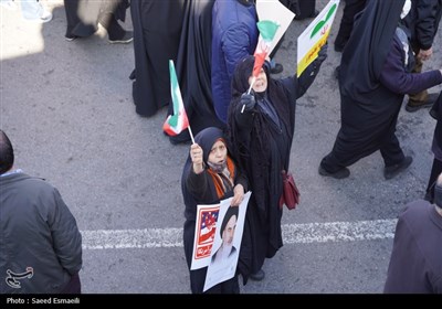 22 بهمن تماشایی مردم گرگان در جشن 46 سالگی انقلاب اسلامی