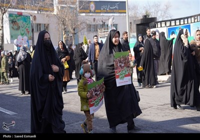 22 بهمن تماشایی مردم گرگان در جشن 46 سالگی انقلاب اسلامی
