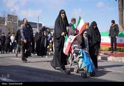 22 بهمن تماشایی مردم گرگان در جشن 46 سالگی انقلاب اسلامی