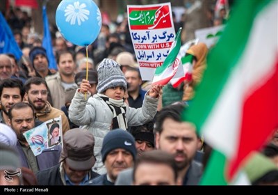 راهپیمایی 22 بهمن در کرمانشاه