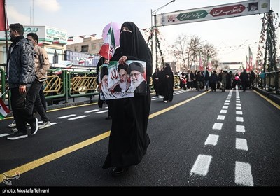 راهپیمایی 22 بهمن در تهران