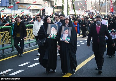 راهپیمایی 22 بهمن در تهران