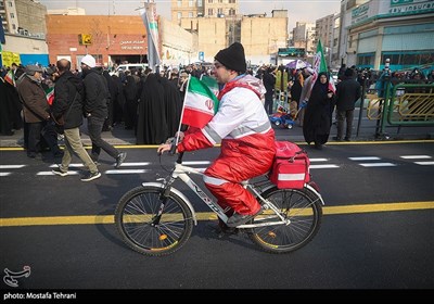 راهپیمایی 22 بهمن در تهران