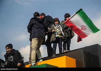 راهپیمایی 22 بهمن در تهران