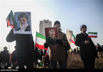 راهپیمایی 22 بهمن در تهران