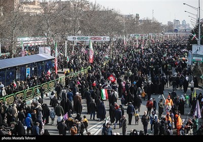 راهپیمایی 22 بهمن در تهران