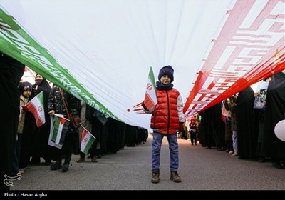 راهپیمایی 22 بهمن در زنجان 