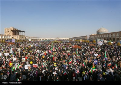راهپیمایی 22 بهمن در اصفهان 