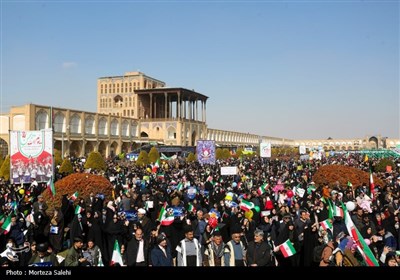 راهپیمایی 22 بهمن در اصفهان
