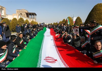 راهپیمایی 22 بهمن در اصفهان 