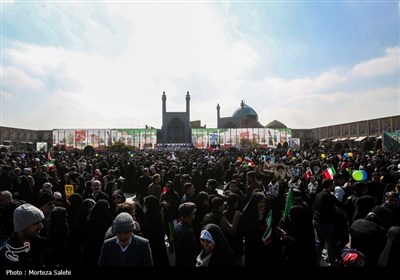راهپیمایی 22 بهمن در اصفهان 