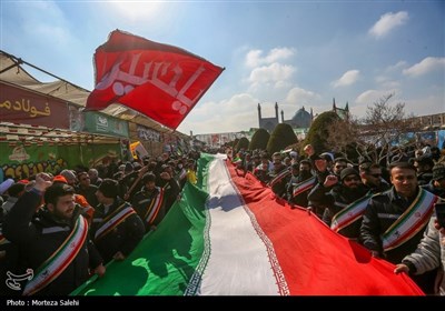 راهپیمایی 22 بهمن در اصفهان 