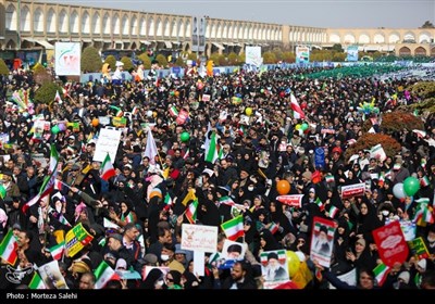 راهپیمایی 22 بهمن در اصفهان 