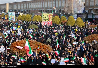 راهپیمایی 22 بهمن در اصفهان 