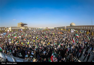 راهپیمایی 22 بهمن در اصفهان 