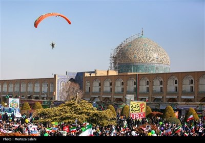 راهپیمایی 22 بهمن در اصفهان 