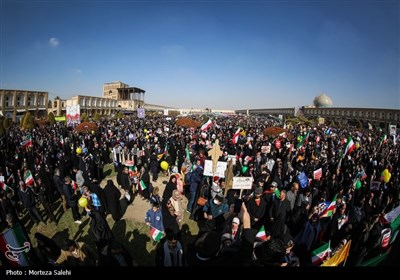 راهپیمایی 22 بهمن در اصفهان 