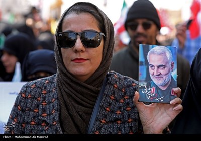 راهپیمایی 22 بهمن در قم 