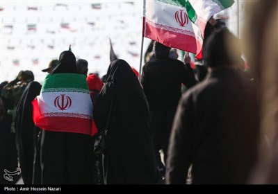 راهپیمایی 22 بهمن در قزوین