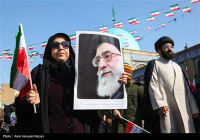 راهپیمایی 22 بهمن در قزوین