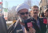 تسریع حرکت انقلاب با حضور مردم در راهپیمایی 22 بهمن+فیلم