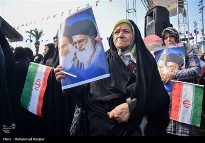 راهپیمایی ۲۲ بهمن در رشت 