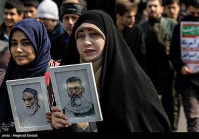 مسيرات في إيران بمناسبة انتصار الثورة الاسلامية