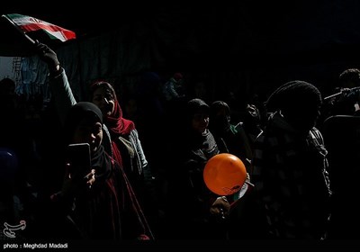 مسيرات في إيران بمناسبة انتصار الثورة الاسلامية