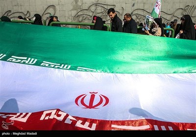 مسيرات في إيران بمناسبة انتصار الثورة الاسلامية