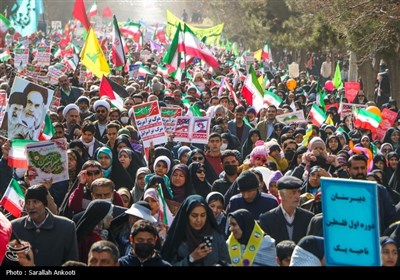 راهپیمایی ۲۲ بهمن در کرمان 