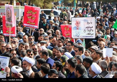 راهپیمایی ۲۲ بهمن در کرمان