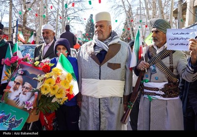 راهپیمایی 22 بهمن در خرم آباد