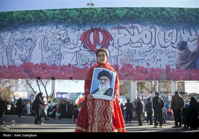 راهپیمایی 22 بهمن در شیراز