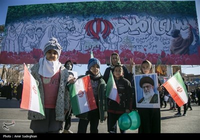 راهپیمایی 22 بهمن در شیراز