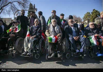راهپیمایی 22 بهمن در شیراز