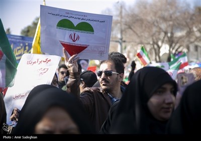 راهپیمایی 22 بهمن در شیراز