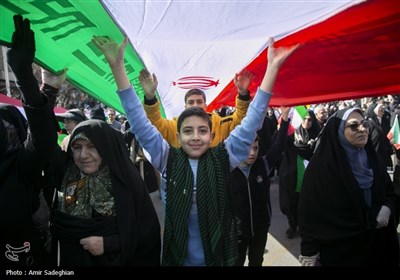 راهپیمایی 22 بهمن در شیراز