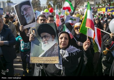 راهپیمایی 22 بهمن در شیراز