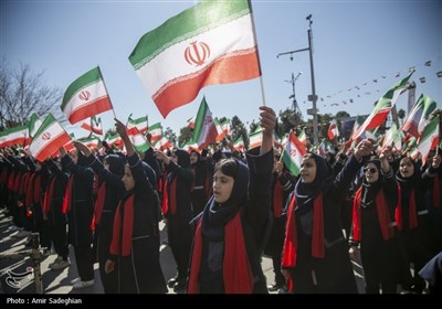 راهپیمایی 22 بهمن در شیراز