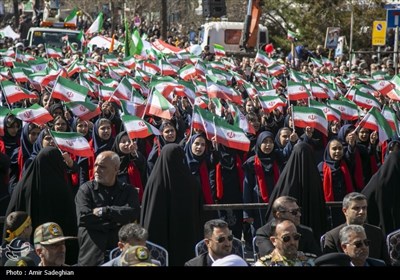 راهپیمایی 22 بهمن در شیراز