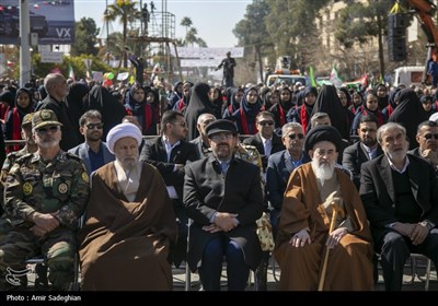 راهپیمایی 22 بهمن در شیراز