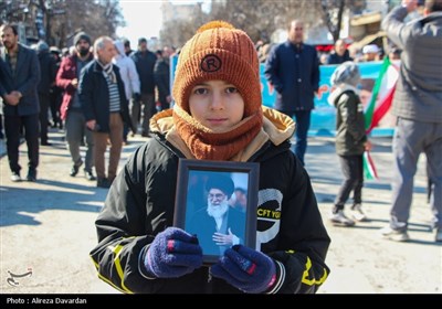 راهپیمایی 22 بهمن در اردبیل