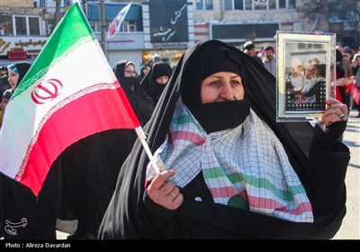 راهپیمایی 22 بهمن در اردبیل