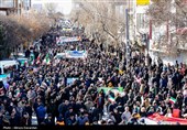 راهپیمایی 22 بهمن در اردبیل