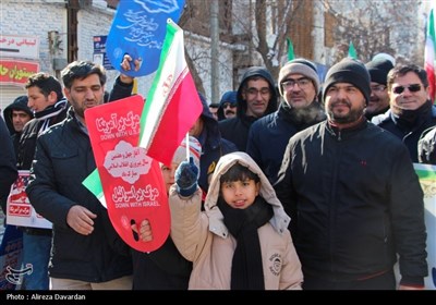 راهپیمایی 22 بهمن در اردبیل