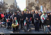راهپیمایی 22 بهمن در اردبیل