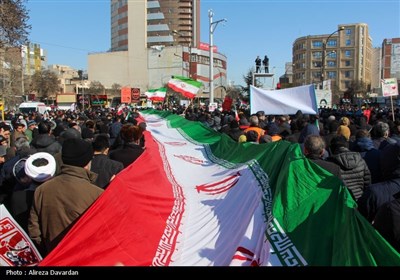 راهپیمایی 22 بهمن در اردبیل