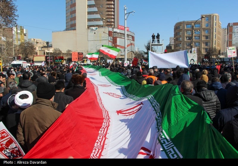 راهپیمایی 22 بهمن در اردبیل